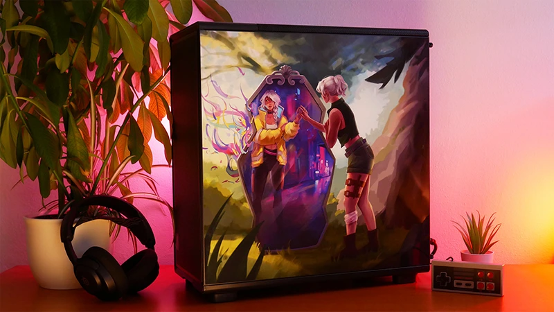 Designový PC s Gainward GeForce RTX 5070 jako portál do herních světů bez kompromisů