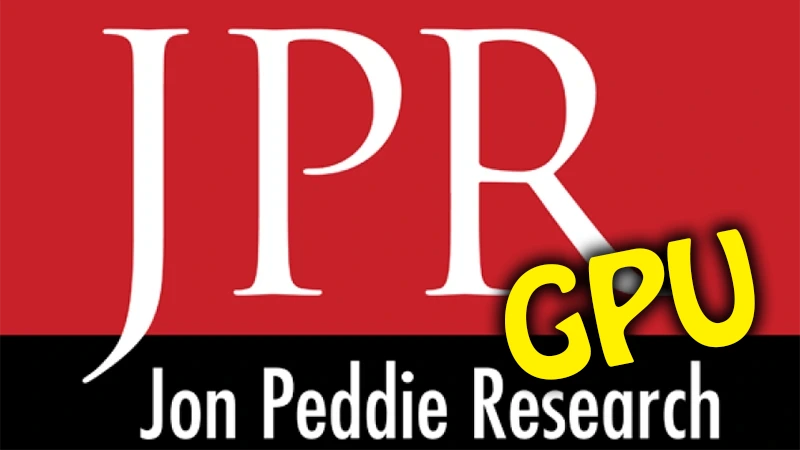 AMD dle Jon Peddie na trhu PC GPU dosáhlo na 14% podíl, Intel vede a Nvidia hodně roste