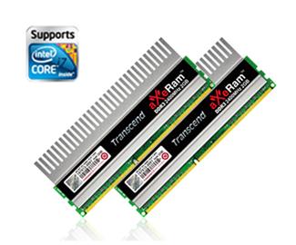 Transcend nabízí aXeRam DDR3-2400 s certifikátem Intel XMP