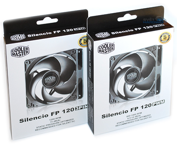 Cooler Master Silencio FP 120: výjimečně tichý ventilátor?