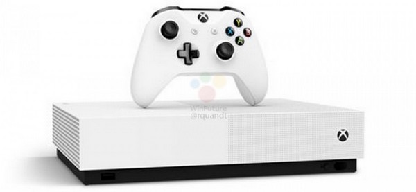 Xbox One S All Digital prozrazuje svůj design, cenu a datum uvedení
