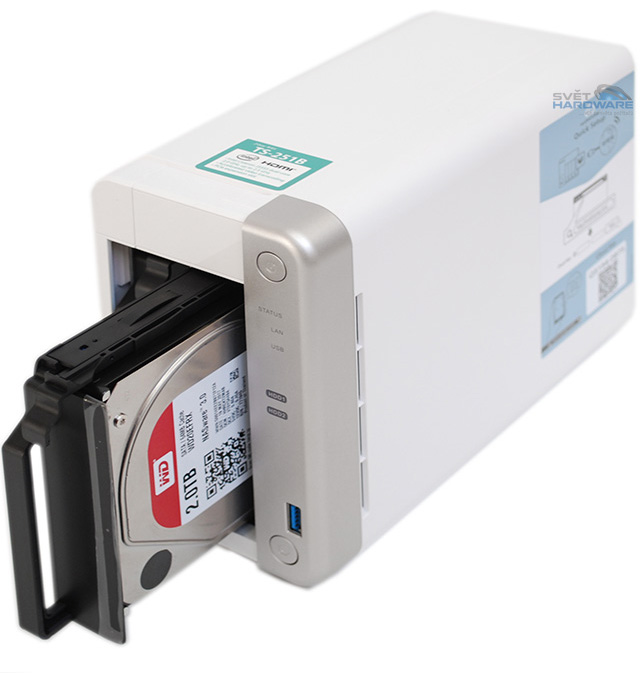 QNAP TS-251B: bohatá výbava i možnosti rozšíření