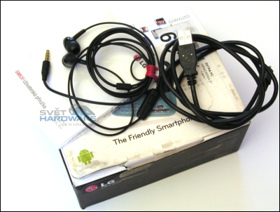 LG GW620 Etna: Smartphone na léto i zimu