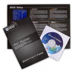 7x základ s P965: MSI P965 Platinum