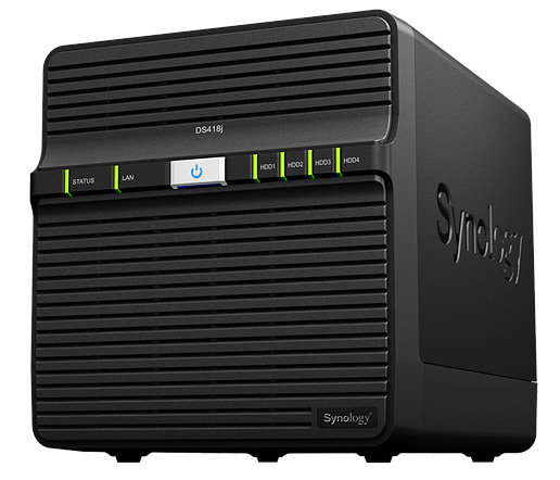 Synology uvádí DiskStation DS418j, NAS pro čtyři disky a až 40 TB
