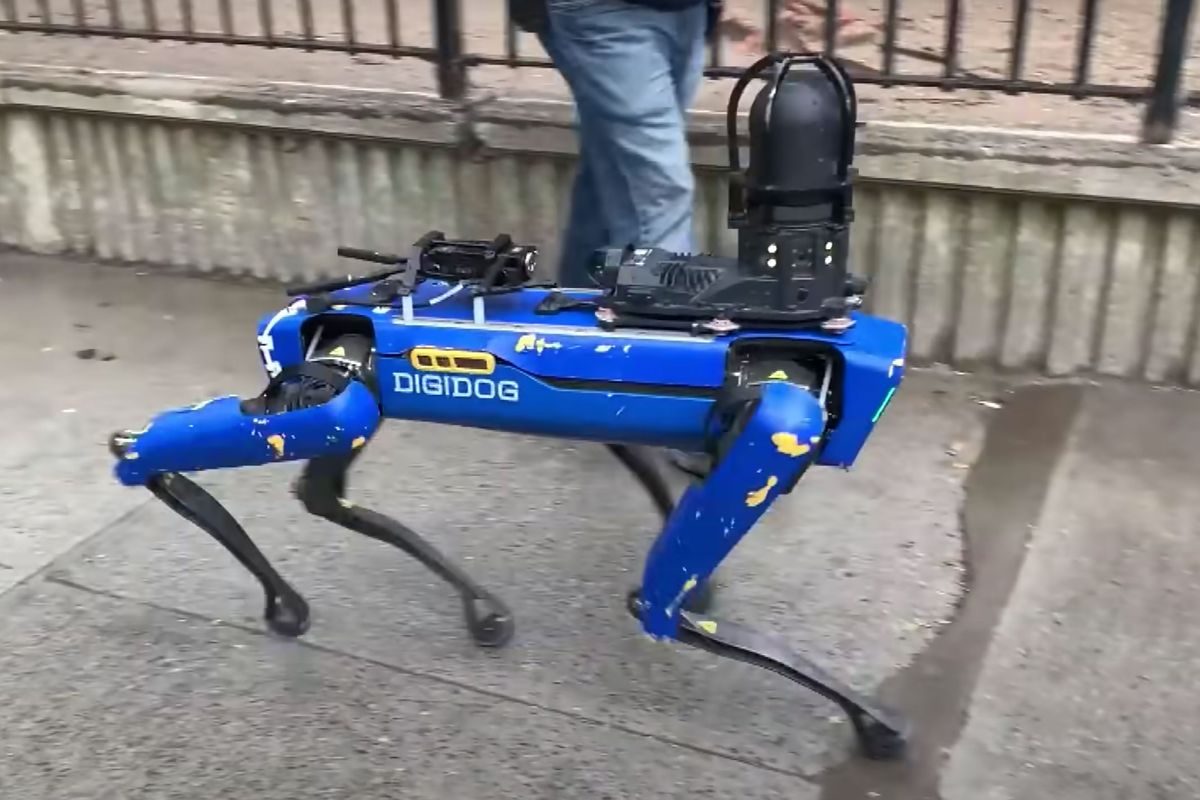 Newyorská policie se zbavila svého Digidoga, robota Spot od Boston Dynamics