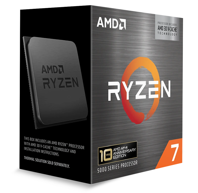 AMD Ryzen 7 5800X3D 10th Anniversary Edition