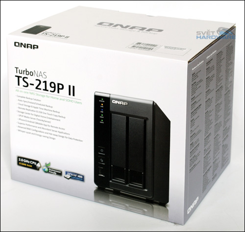 QNAP TS-219P II: NAS do bytu