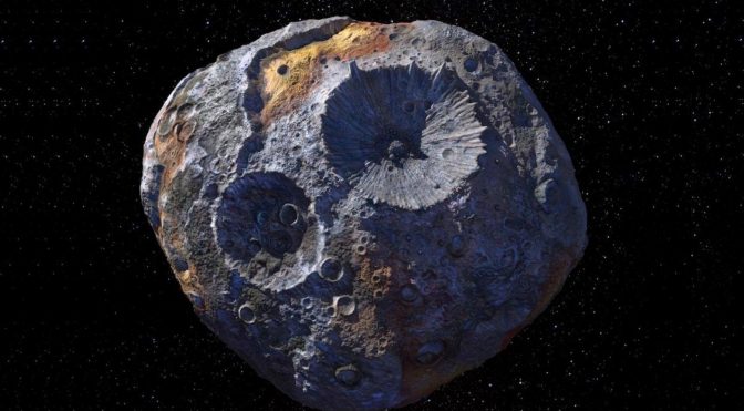 Hubble prozkoumal asteroid Psyche, kovový unikát naší soustavy