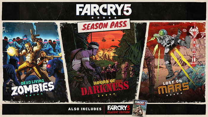 Ubisoft představil Far Cry 5 Season Pass