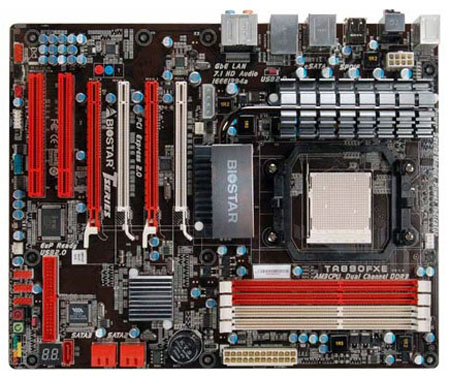 Biostar prezentoval svou základní desku TA890FXE pro AM3