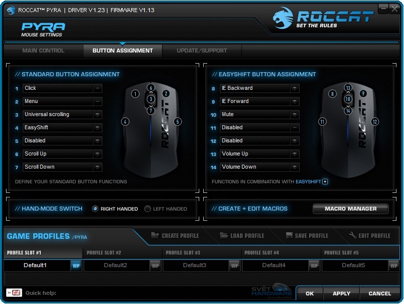Roccat Pyra: mobilní hráč