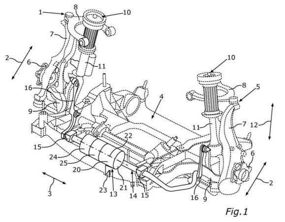 Patent BMW: výroba elektřiny na výmolech pomocí energie z tlumení