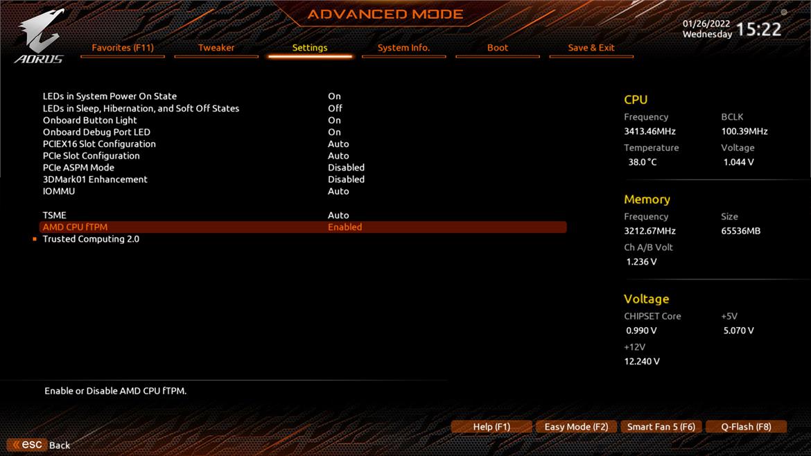 Systém fTPM procesorů AMD údajně způsobuje zasekávání pod Windows 11