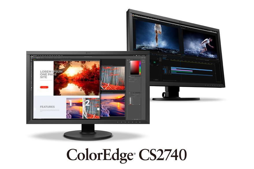 EIZO uvádí pracovní ColorEdge CS2740 s možností HW kalibrace