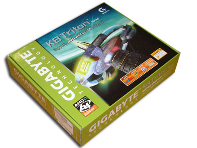 Gigabyte K8V Triton: Modrá která neurazí