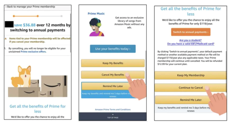 Amazon pod tlakem EU zjednodušuje odhlášení svého předplatného Prime