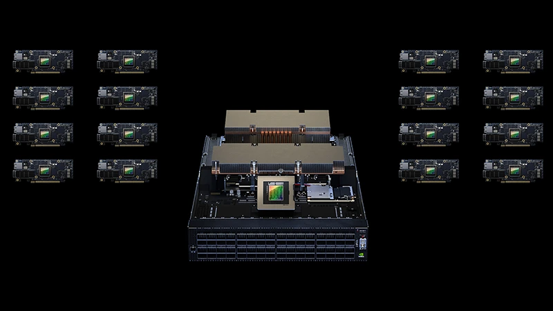 Nvidia Spectrum-X: síťové řešení pro generativní AI se switchem s 51 Tb/s