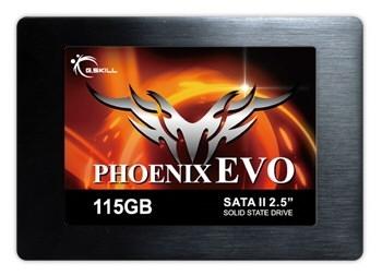 G.Skill představuje 115 GB SSD Phoenix EVO