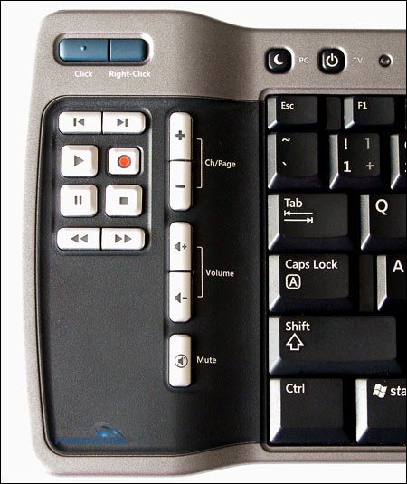 Microsoft Remote Keyboard for Windows XP MCE 1.0