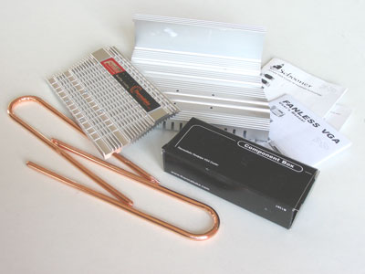 Megatest chladičů na grafiky, část I. - popis modelů