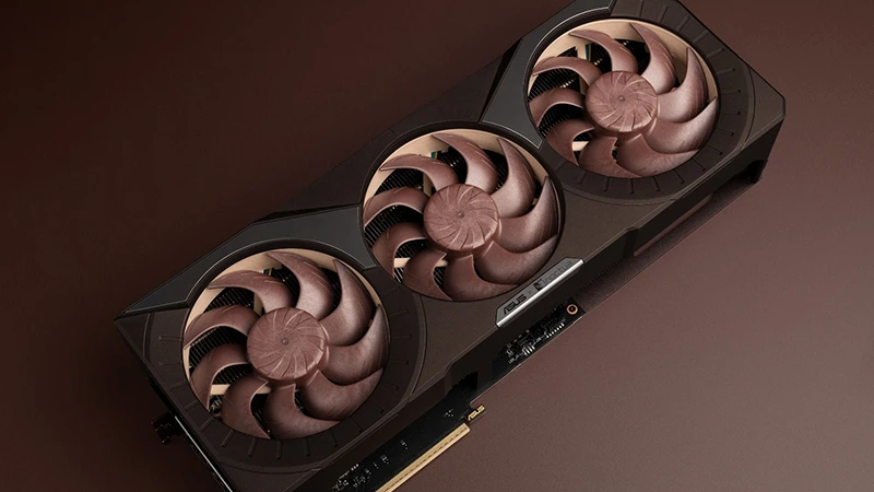 Asus uvádí GeForce RTX 5080 Noctua Edition se třemi ventilátory
