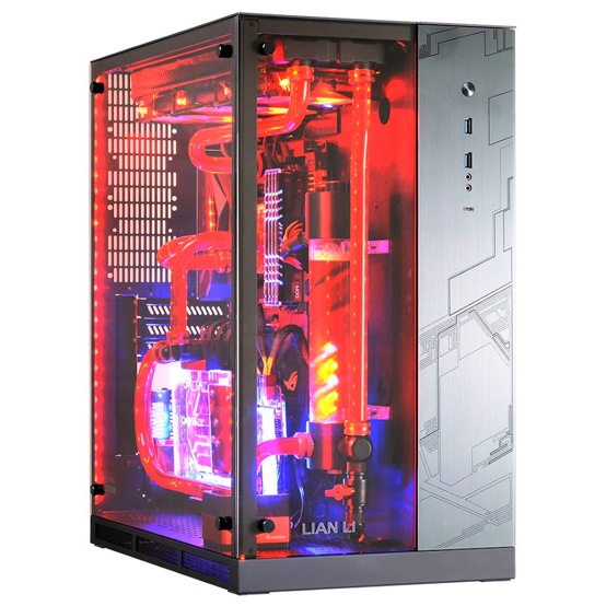 Lian Li PC-O11WGX: prosklená skříň s certifikací Asus ROG