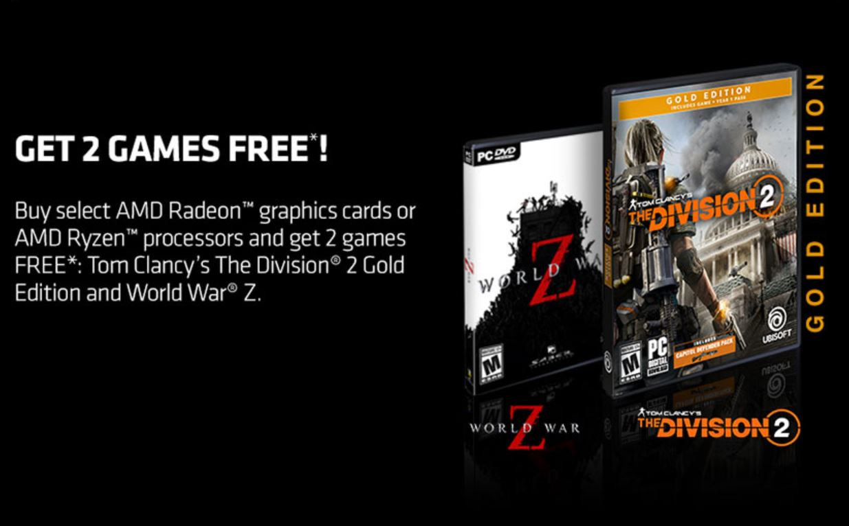 Výročí dle AMD: k hardwaru hry zdarma, samolepky i trička