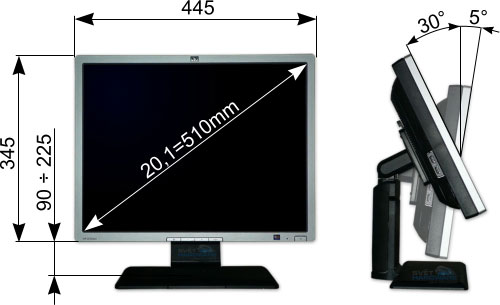 HP LP2065 - levný profesionál?