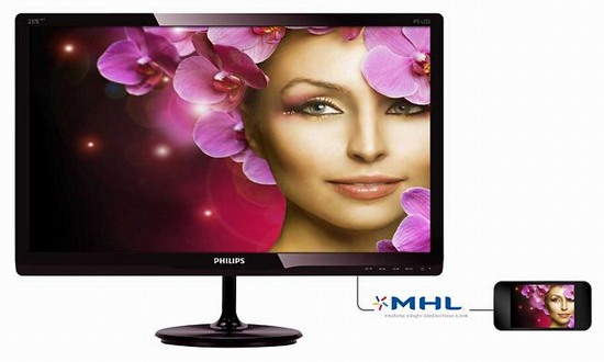 Philips nabízí další IPS monitor s technologií MHL