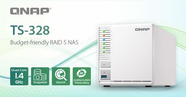 QNAP připravil třídiskový NAS pro RAID 5