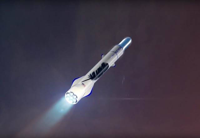 Blue Origin představuje svou těžkou raketu New Glenn
