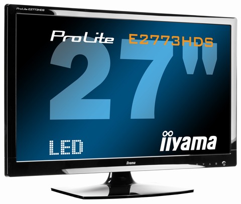 Monitor iiyama ProLite E2773HDS slibuje výkon i ergonomii