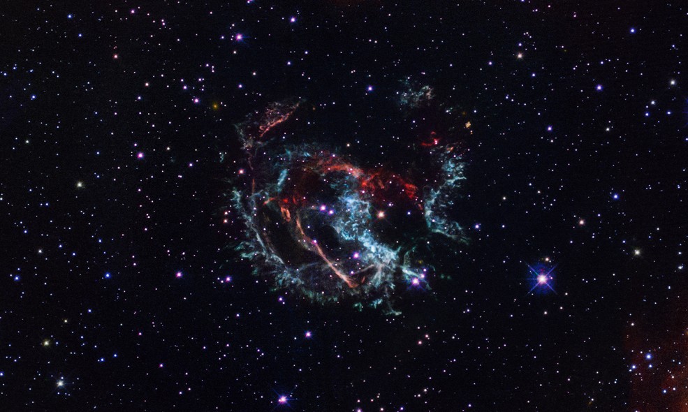 Astronomové sledují explozi supernovy proti proudu času