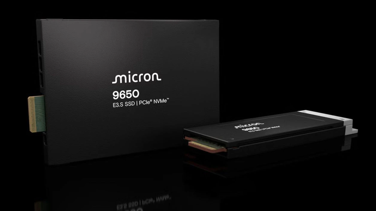 Micron spustil velkosériovou výrobu PCIe 6 SSD série 9650