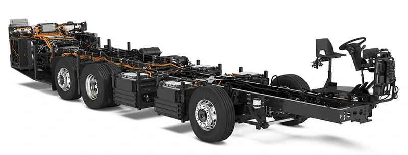 Baterky do dálkových autobusů: Volvo uvedlo BZR Electric se 720 kWh NCA a 700km dojezdem