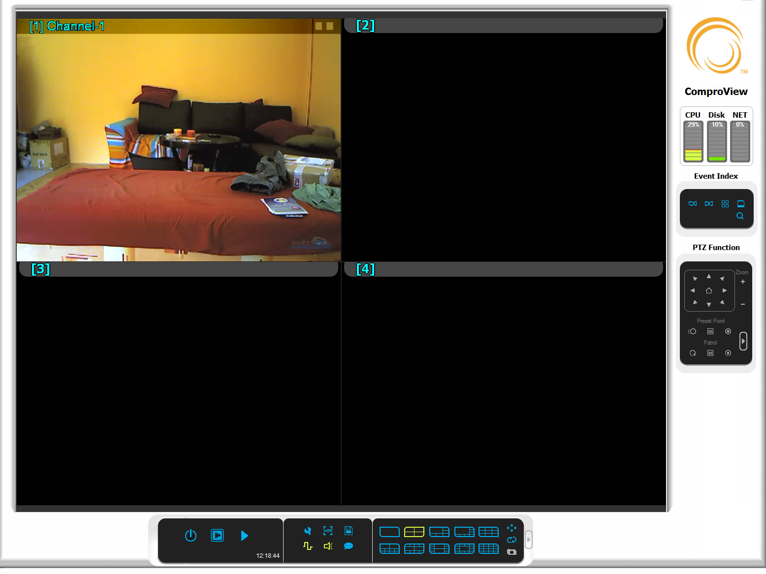 Compro VideoMate IP70W: přítel na hlídání