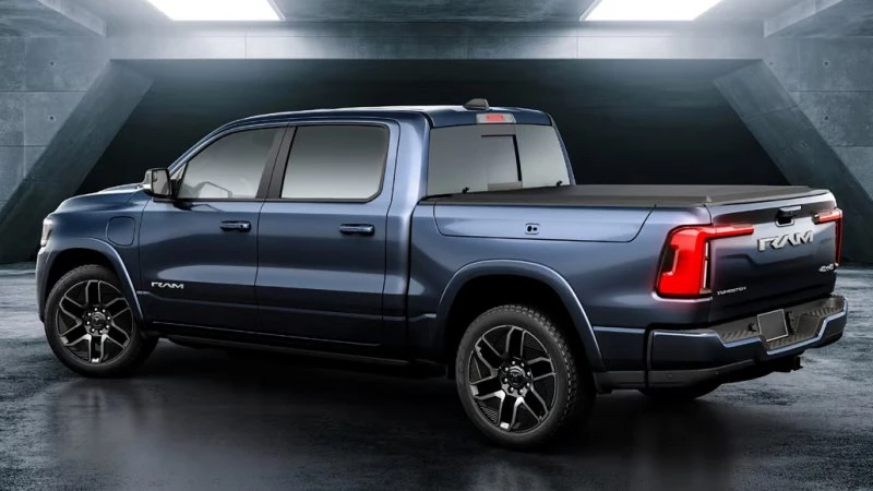 Elektrický RAM 1500 REV nabídne až 229kWh akumulátor a 800km+ dojezd