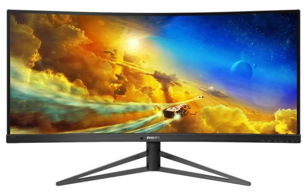 Philips 345M1CR: 144Hz herní monitor s VA panelem