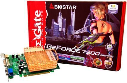 2 x GeForce 7300 GT od Biostaru