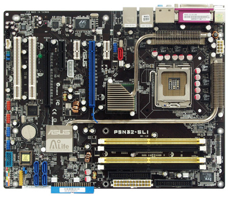 Asus P5N32-SLI Deluxe - chlazení pomocí heatpipe