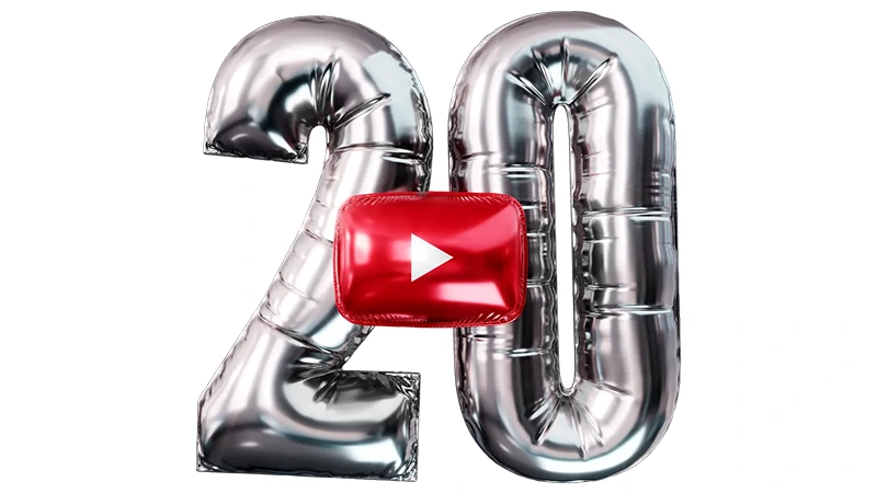 YouTube slaví 20 let své existence, denně se tu objeví 20 milionů nových videí