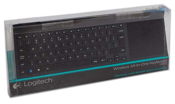 Logitech TK820: klávesnice + touchpad bezdrátově