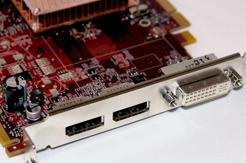 ATI RV635 s rozhraním DisplayPort na světě