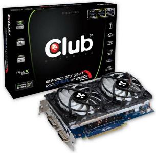 Club 3D přichází s další kartou GeForce GTX 560 Ti