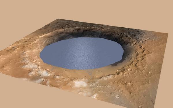 Mars dle údajů Curiosity neměl dost CO2 na udržení vody v tekutém stavu