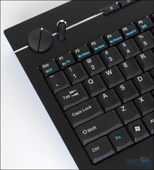 Enermax Aurora: Trackball připraven