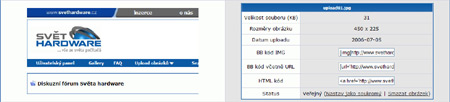 Fórum - upload obrázků