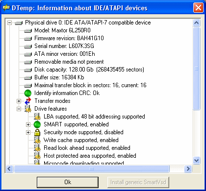 Megatest 250GB disků: 1. část