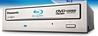 Panasonic představuje BluRay vypalovačku LF-PB271JD